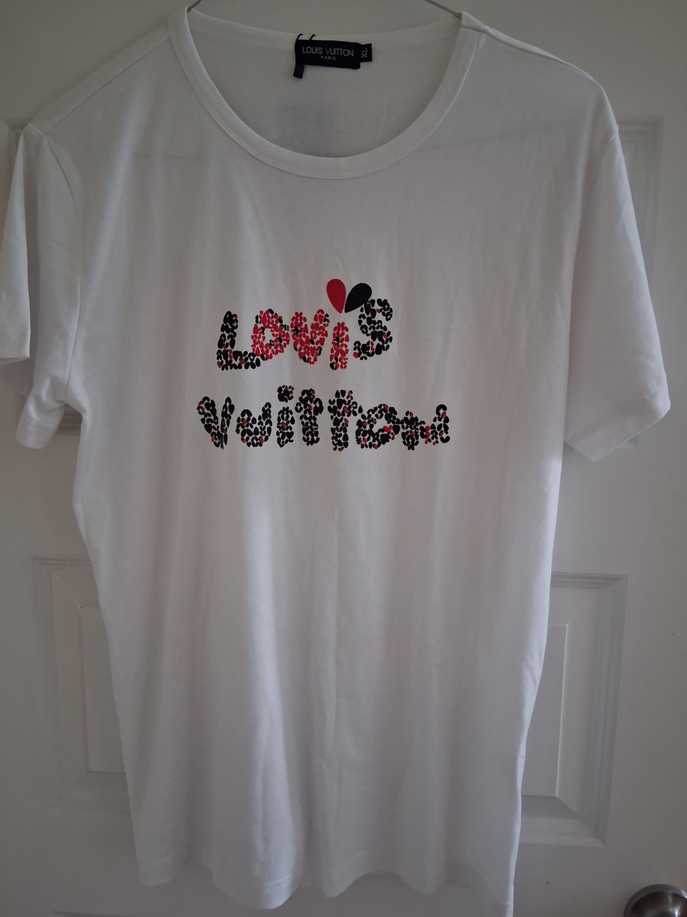 Louis Vuitton White Graphic Logo T-Shirt